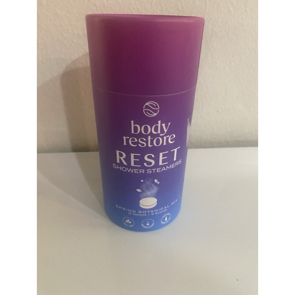 Body Restore Shower Steamers 6 Scents ( 6 Tablets ) New
